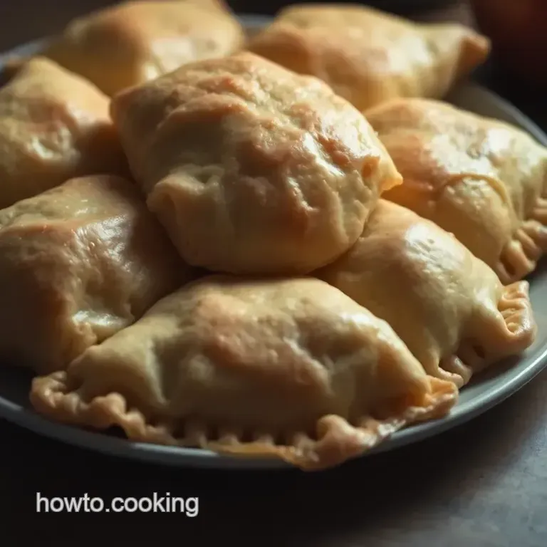 Delightful Apple Turnovers: Flaky Puff Pastry Pastries presentation