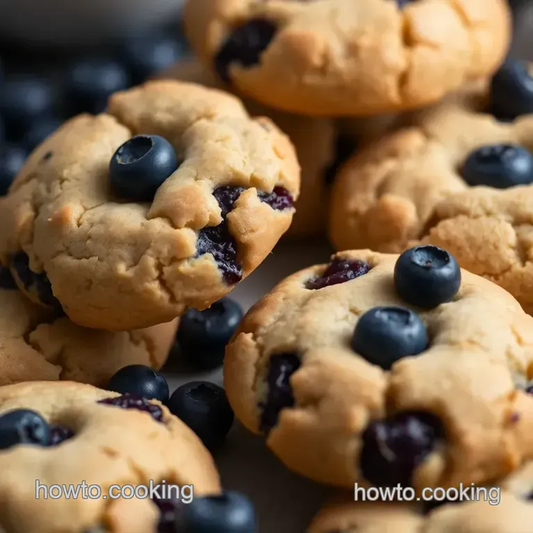 Delightful Blueberry Cookies: a Sweet Summer Treat presentation