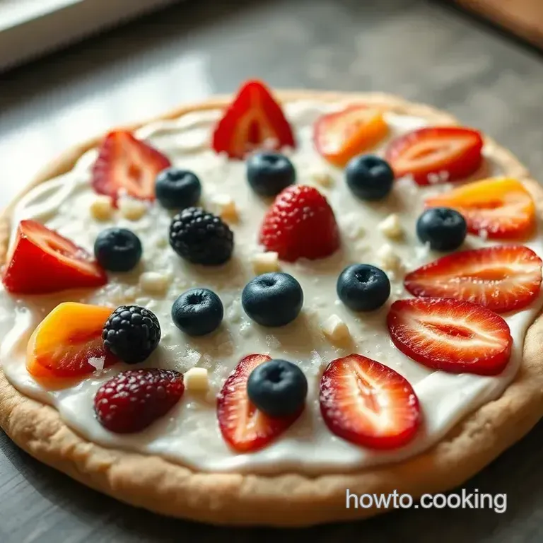 Delightful Sugar Cookie Fruit Pizzas