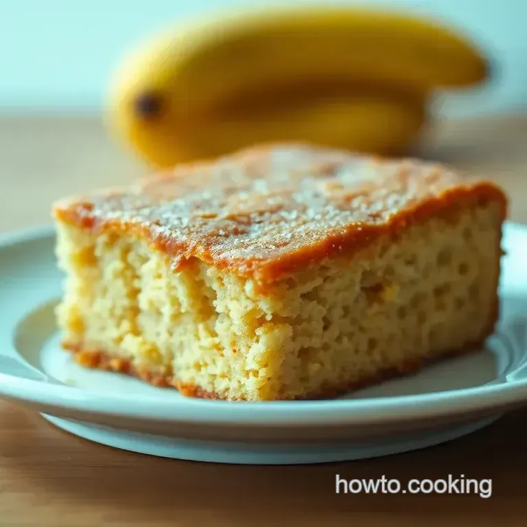 Delightfully Easy Banana Cake: A Slice of Sunshine