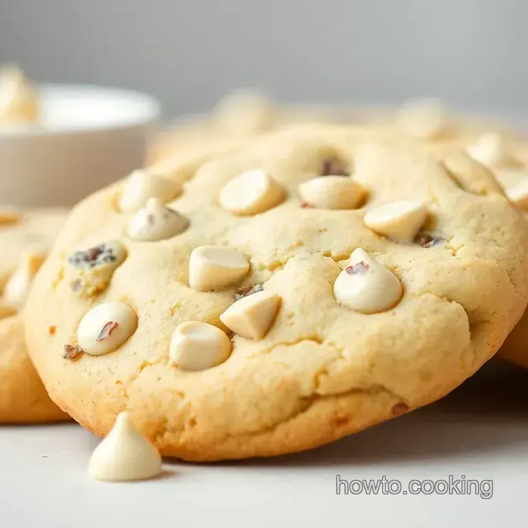 Dreamy White Chocolate Chip Cookies