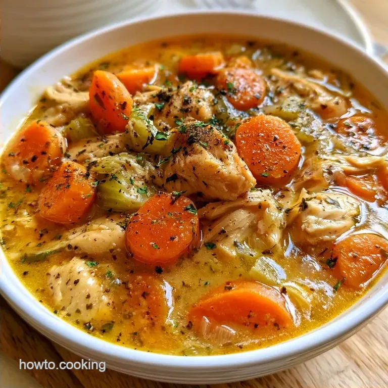 Tender Dutch Oven Chicken Soup