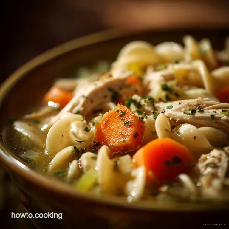 Crockpot Chicken Noodle Soup: Effortless Comfort presentation