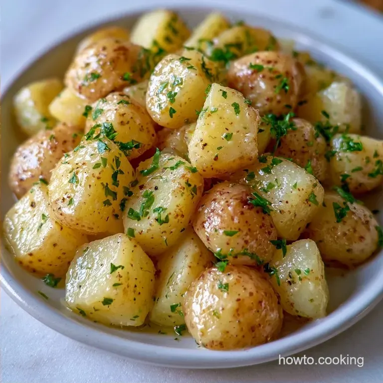 Easy 15 Minute Potato Salad: Tangy and Rich
