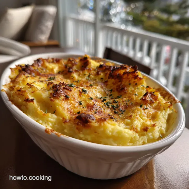 Easy Baked Mashed Potatoes: Creamy & Crispy