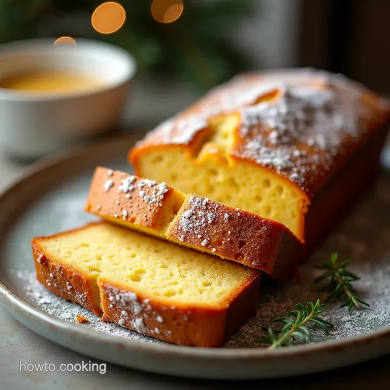 The Ultimate Christmas Eggnog Bread Loaf