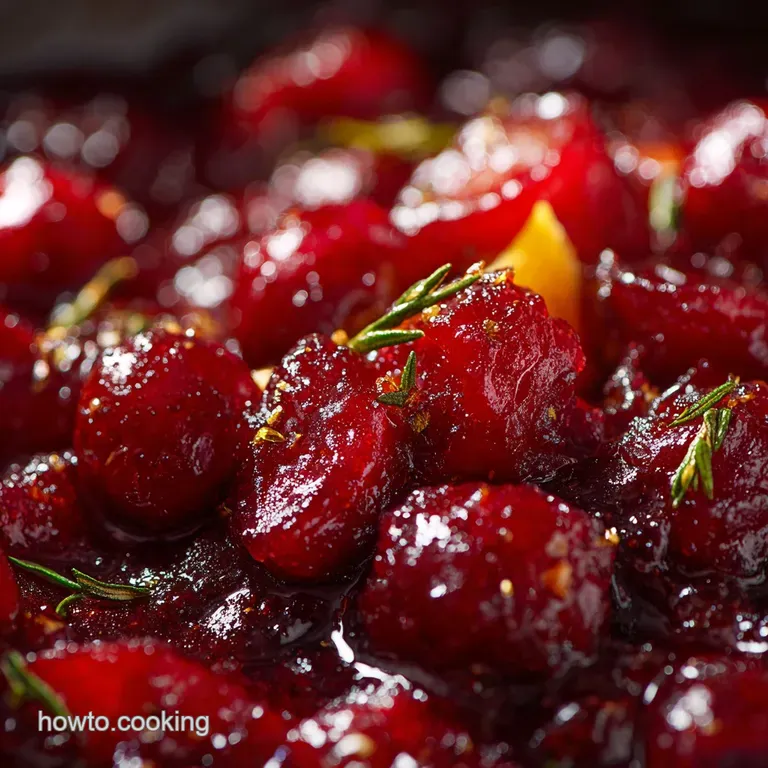 Cranberry Sauce with Orange Zest: The Ultimate Easy Festive Side