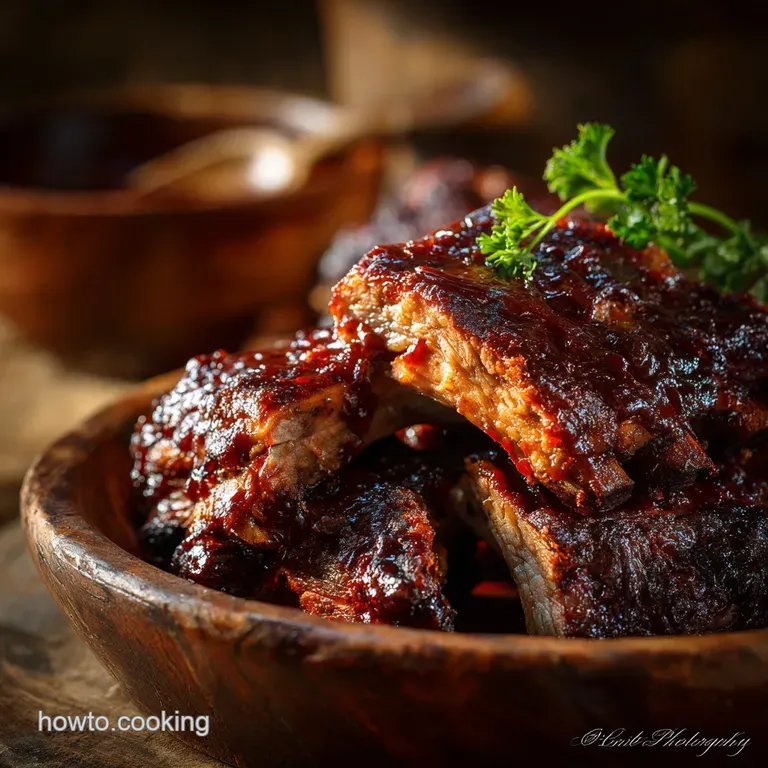 Spot on Falloffthebone Slow Cooker Bbq Ribs a Fafffree Masterpiece presentation