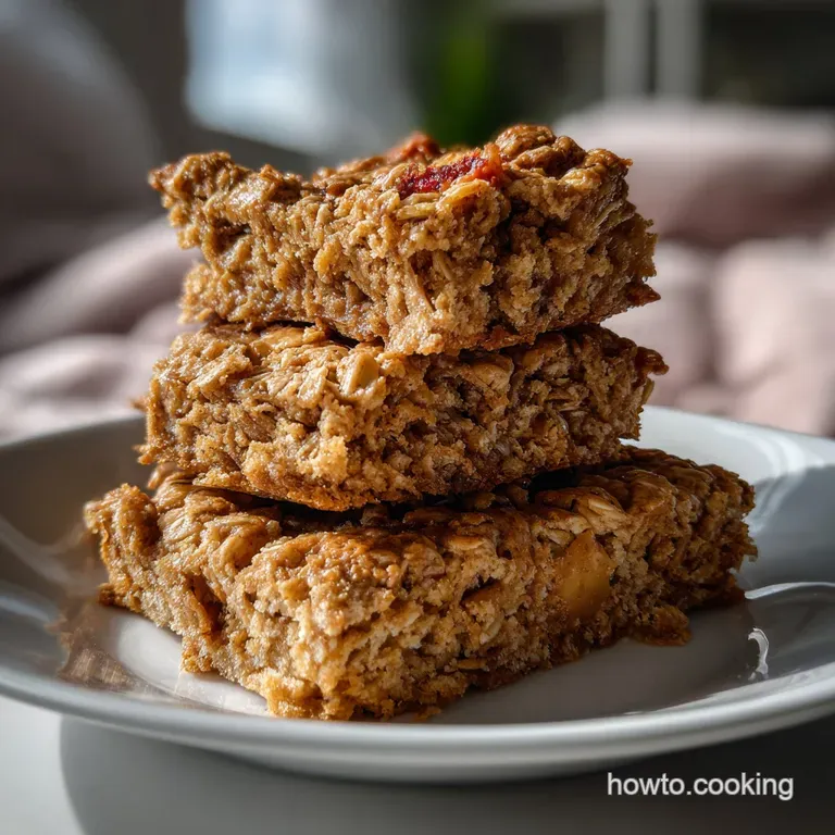 Peanut Butter Oatmeal Bars Easy Healthy Peanut But: Quick Prep presentation