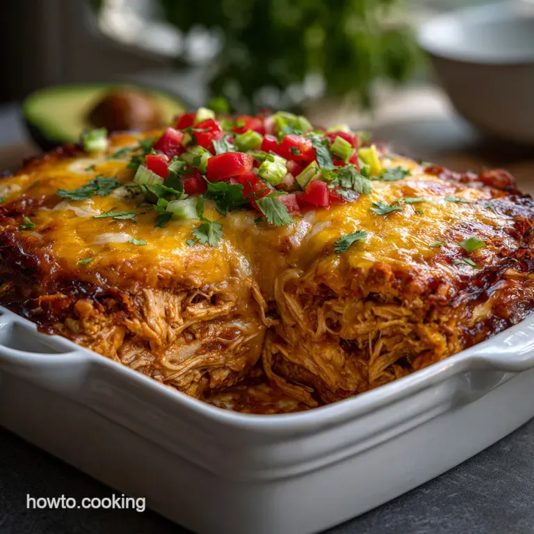Enchilada Casserole: Ultimate Layered Comfort presentation
