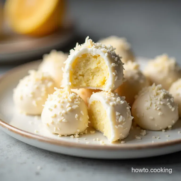 Cloud Nine Coconut Cream Balls Easy NoBake Bliss