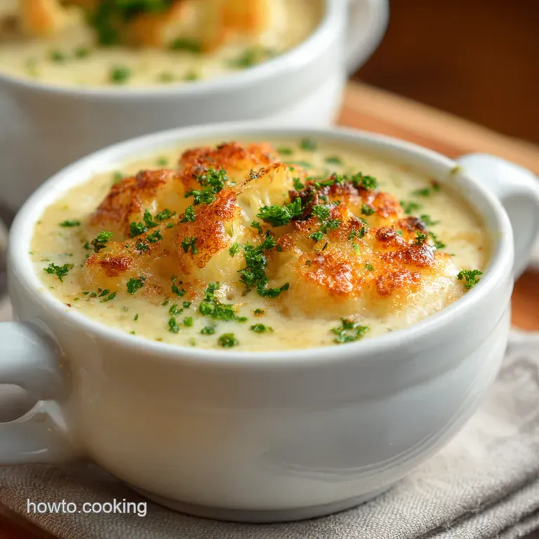 Easy Peasy Creamy Cauliflower Cheese Soup A Budget British Classic