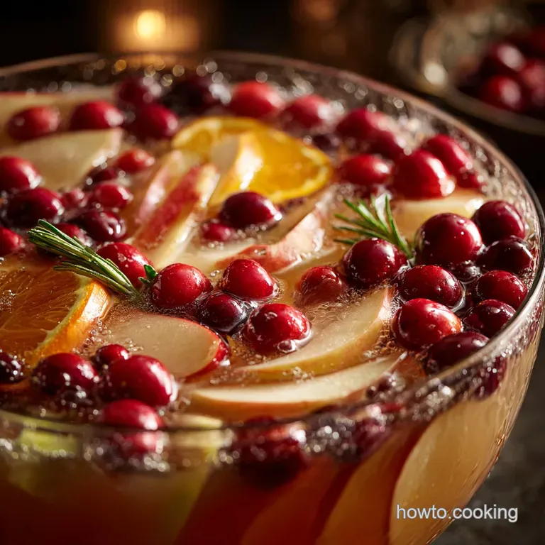Thanksgiving Punch: The Easy Sparkling Holiday Drink Centerpiece