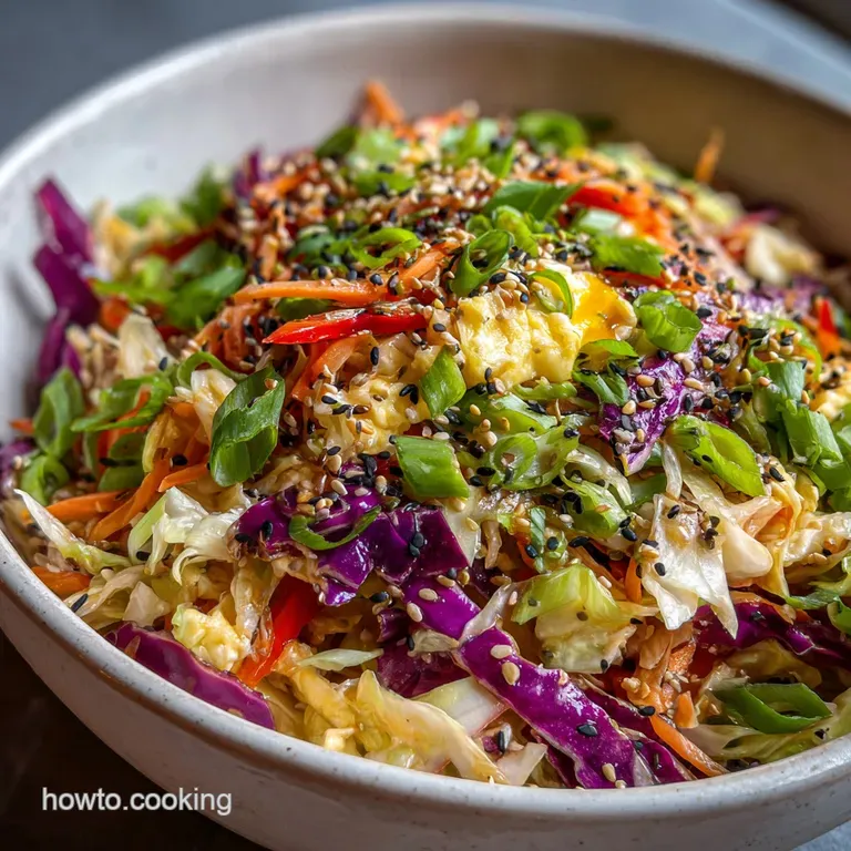 Egg Roll Bowl: Savory Pork Glaze