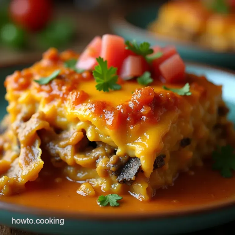 Southwestern Fiesta Casserole the Ultimate Layered Comfort Bake presentation