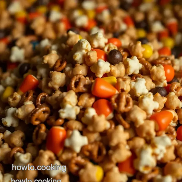 Fall Harvest Caramel Corn Mix presentation
