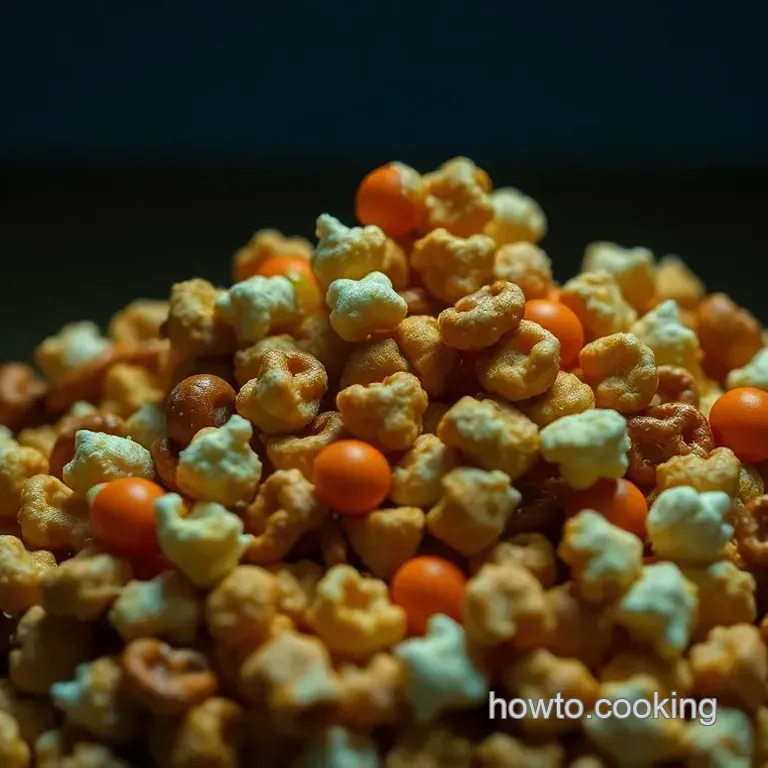 Easy Fall Harvest Caramel Corn Mix for Cozy Evenings