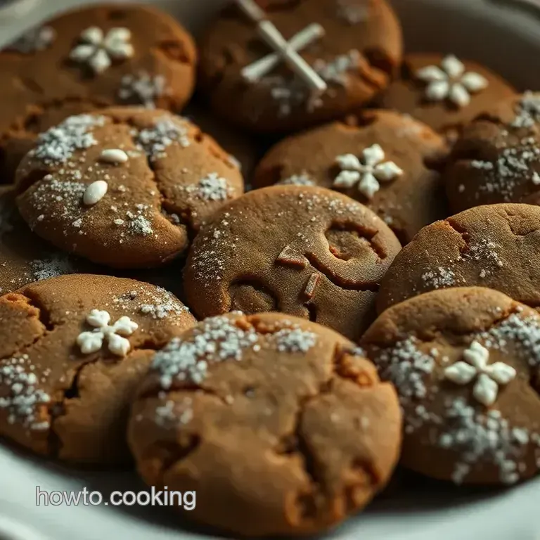 Festive Gingerbread Holiday Cookies