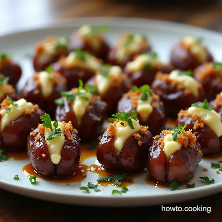 The Aegean Sunset Crispy Feta Parmesan Stuffed Dates