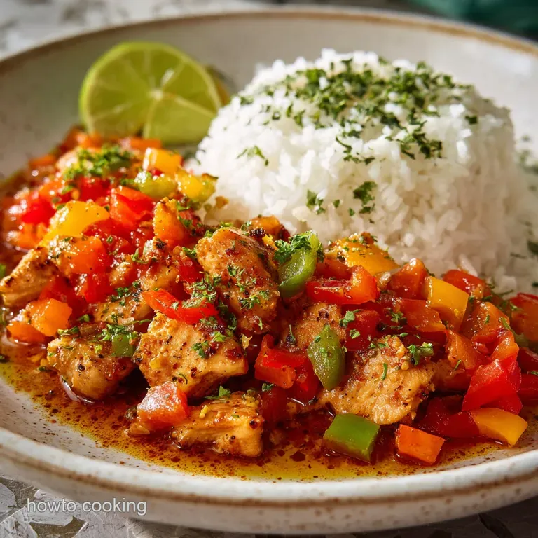 Fiesta Chicken: One Pan Flavor