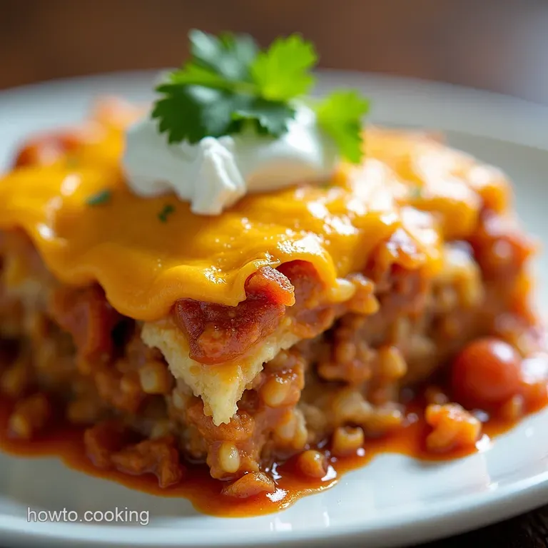 Fiesta Taco Tortilla Bake