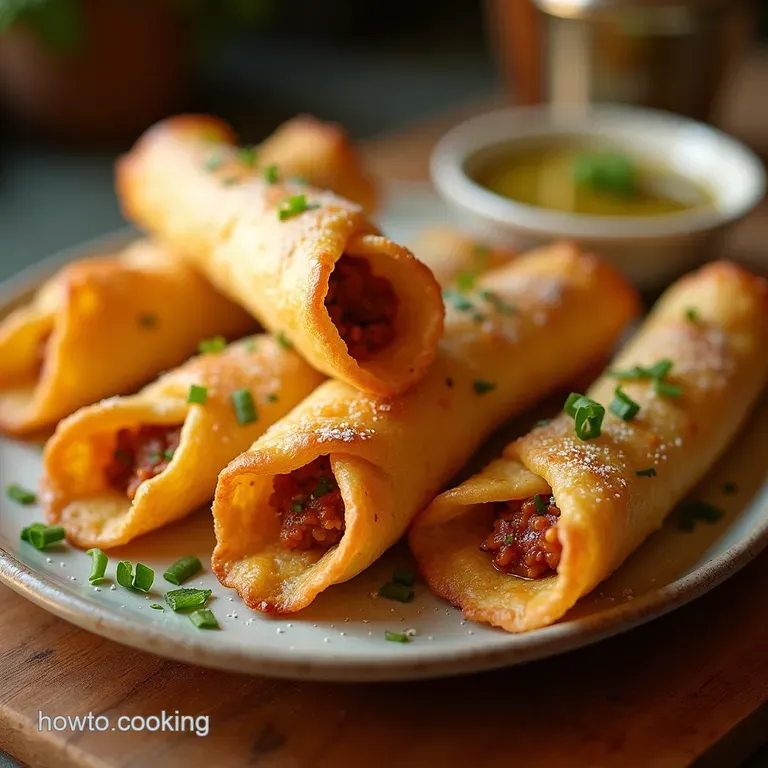 Cheesy Taco Twists Flaky Pastry Sticks Packed with Savoury Taco Filling presentation