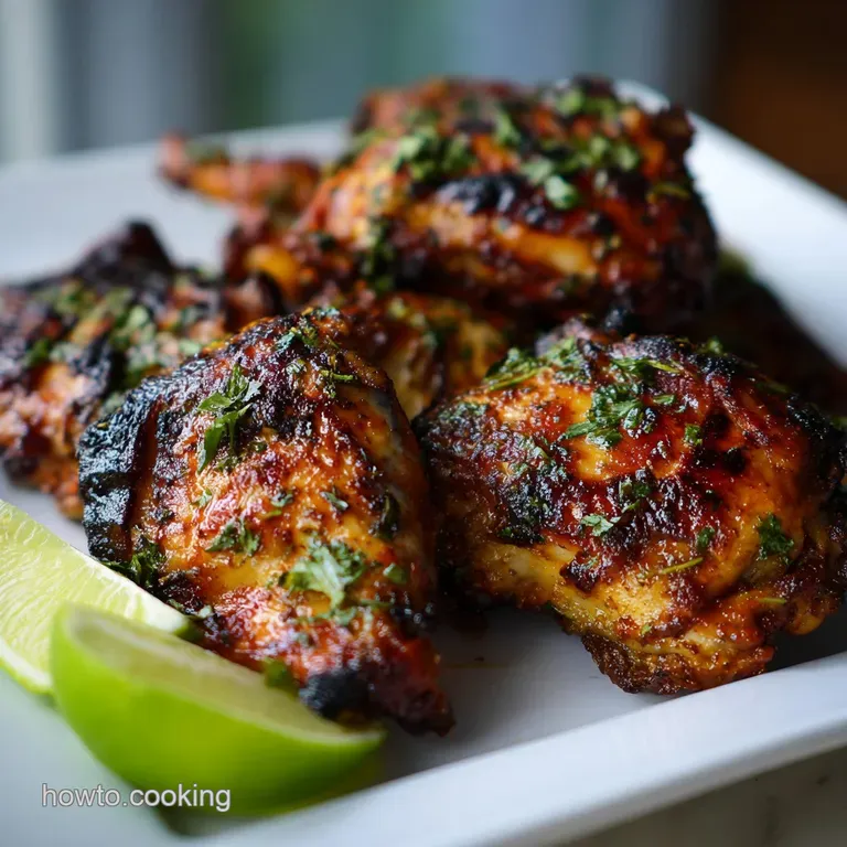 Roast Chicken: Spatchcocked with Achiote Marinade