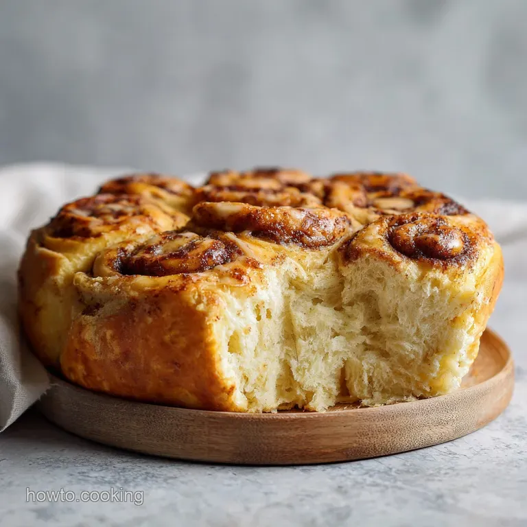 Soft and Fluffy Cinnamon Rolls with Glaze