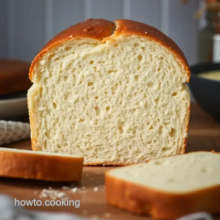 Fluffy Classic Sandwich Bread presentation