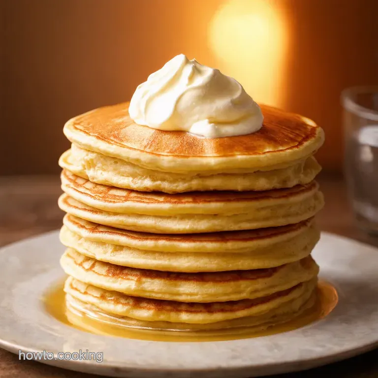 Fluffy Cloud Buttermilk Pancakes the Ultimate Weekend Treat presentation