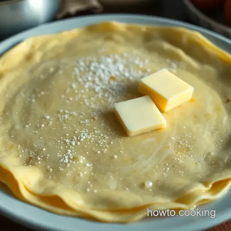 Fluffy French Crepes Mix for Perfect Thin Pancakes