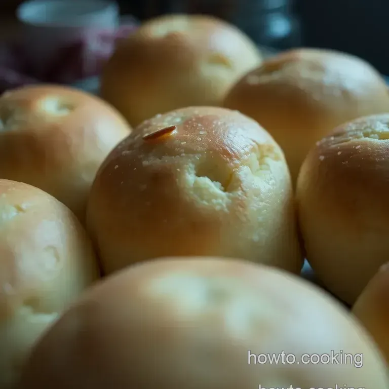 Fluffy Homemade Bread Rolls: a Simple Delight presentation