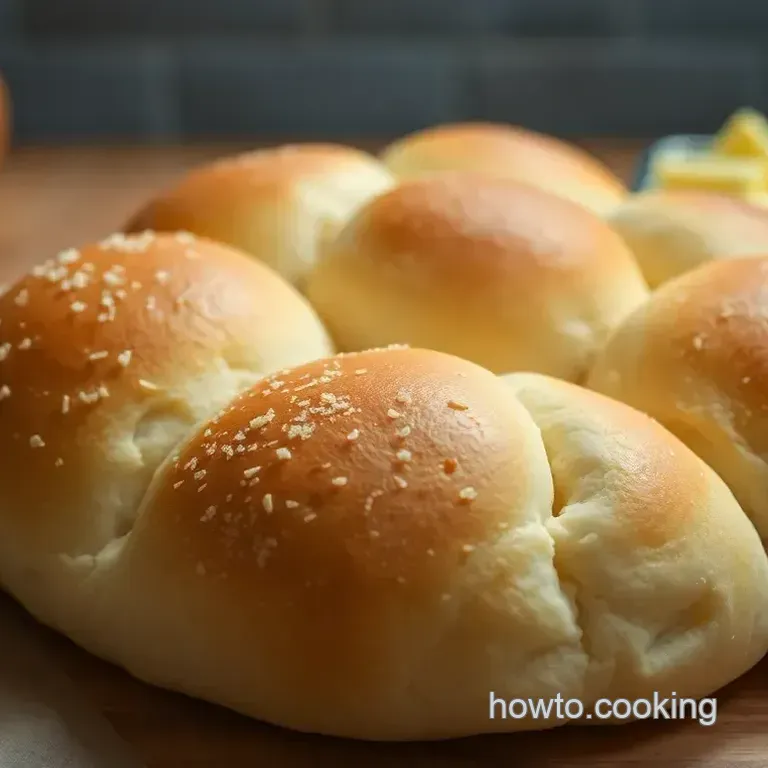 Fluffy Homemade Bread Rolls: A Simple Delight