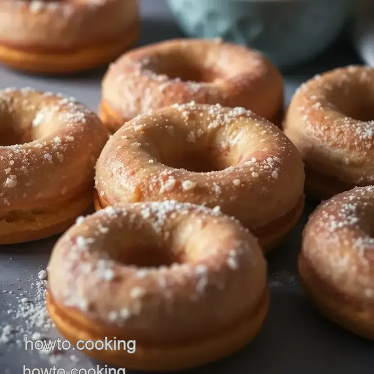 Fluffy Vanilla Bean Doughnuts: the Best Home-Baked Treat presentation
