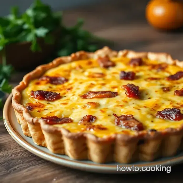 Foolproof Cheesy Bacon Quiche