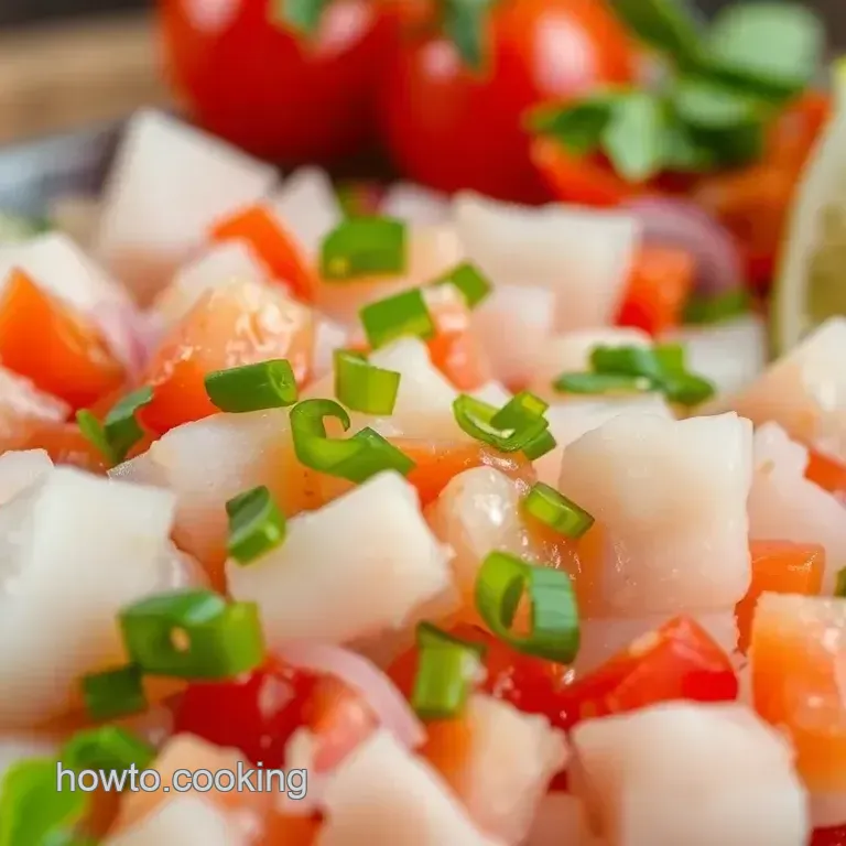My Go-To Fresh Ceviche: Zesty Easy &amp Delicious - A Flavorful Experience