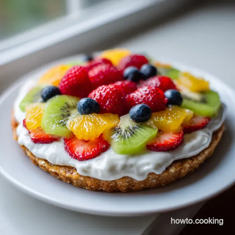 Fruit Pizza with Sugar Cookie Dough Recipe