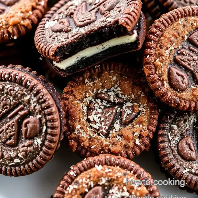 Deliciously Crisp Fried Oreos – A Sweet Indulgence presentation