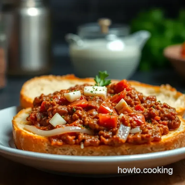 Garlic Bread Sloppy Joes