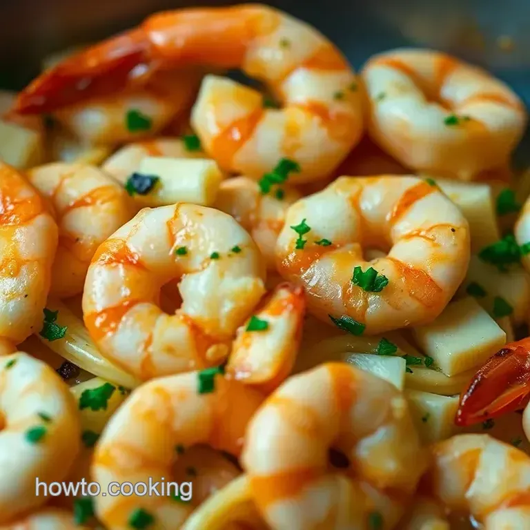 Garlic Butter Shrimp Scampi with Linguine