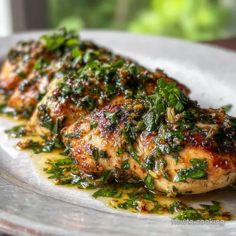 Chicken Breast Recipe with Garlic and Herbs: Golden and Succulent