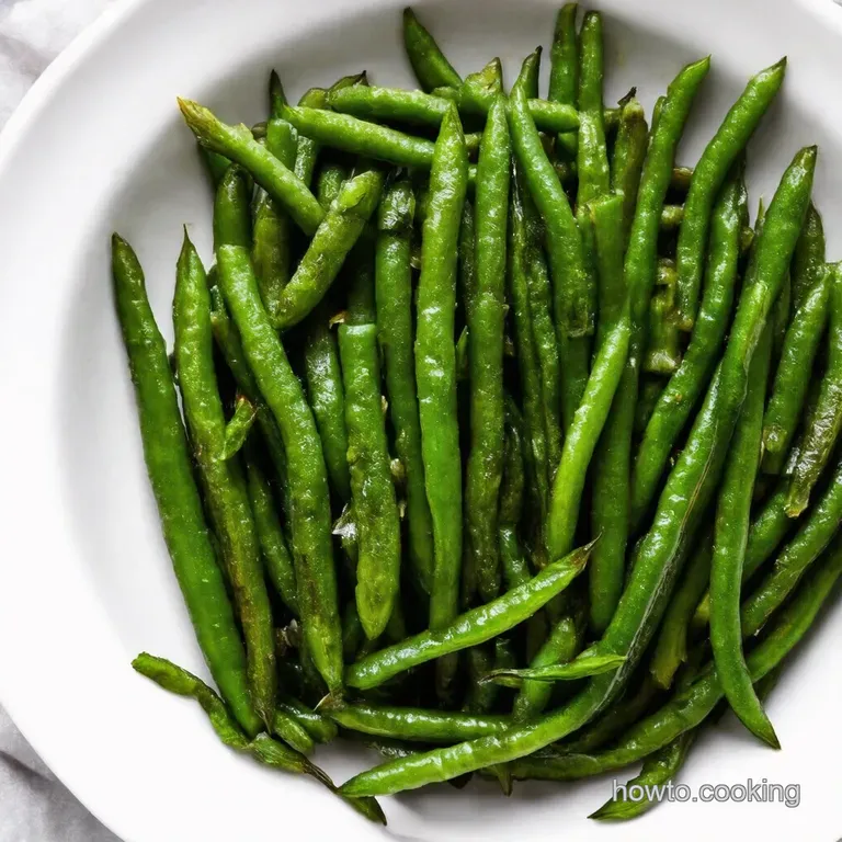 Garlicky Italian Green Beans with Toasted Almonds Lemon
