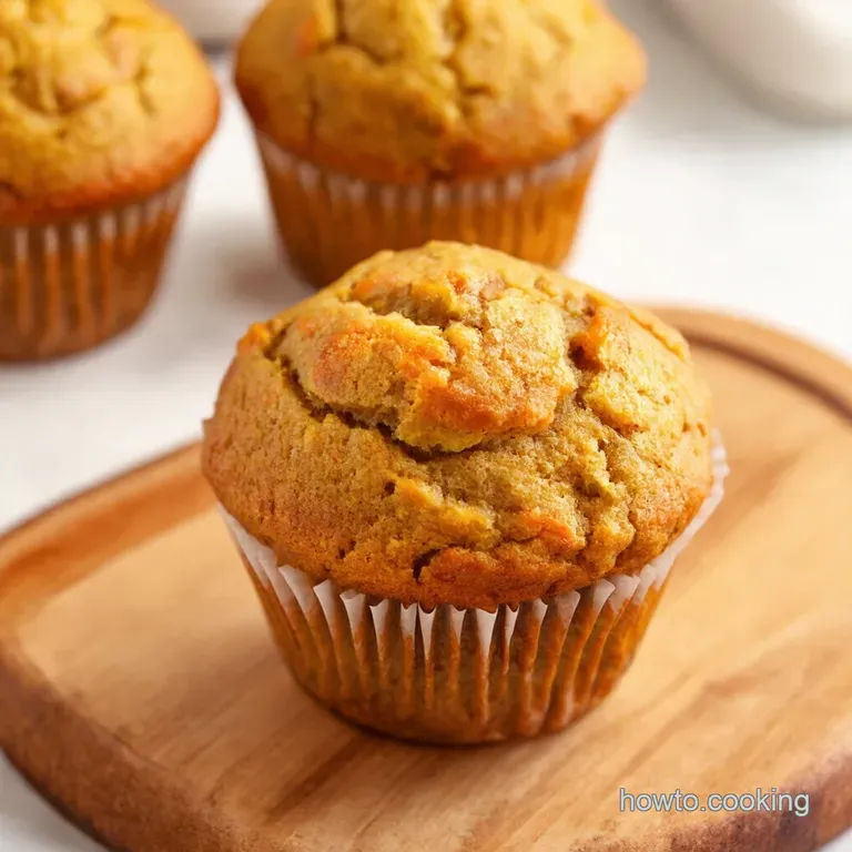 Get Your Greens and Golds Moist Marvelous Banana Carrot Muffins presentation