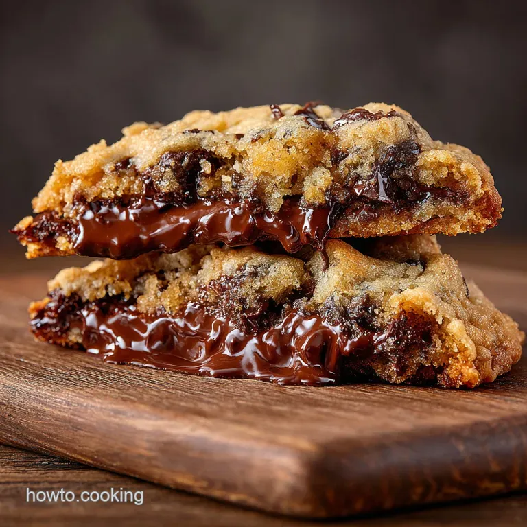 The Ultimate Giant Gooey Milk Chocolate Chip Cookie Crumbl Copycat presentation