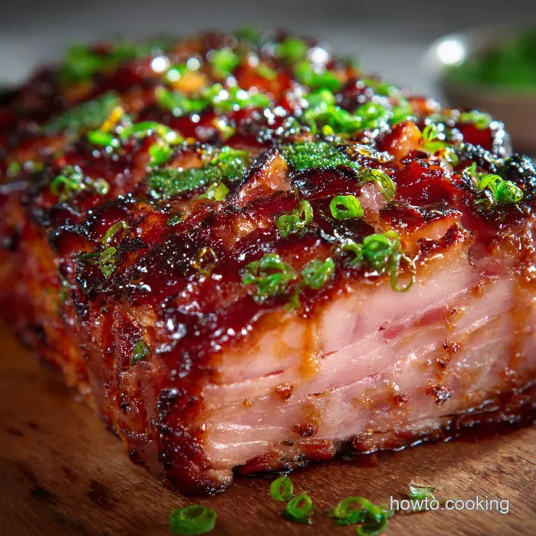 Ham Loaf with Sticky Sweet Glaze An Updated Classic Recipe