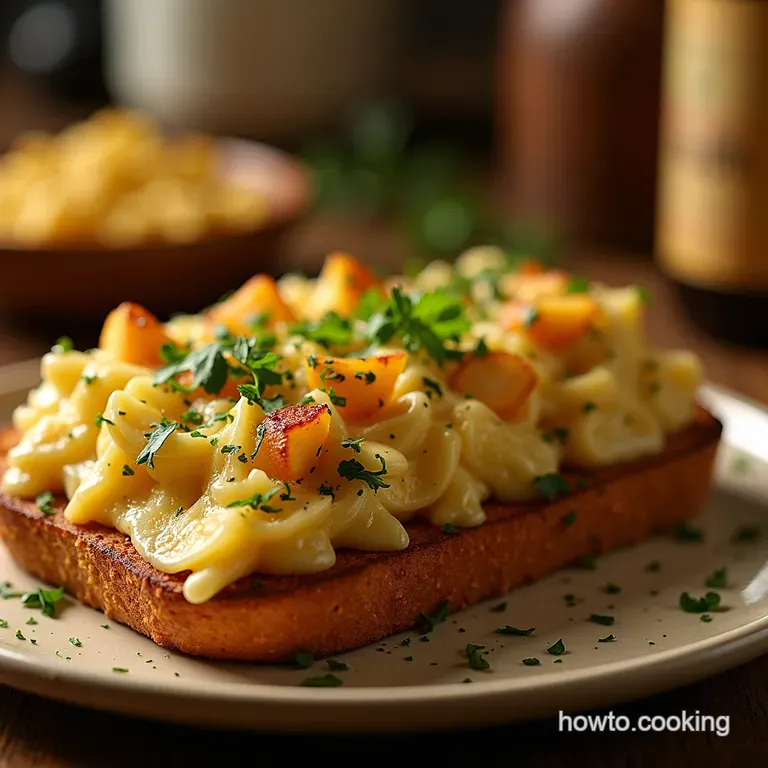 Golden Artichoke Parmesan Toasts presentation