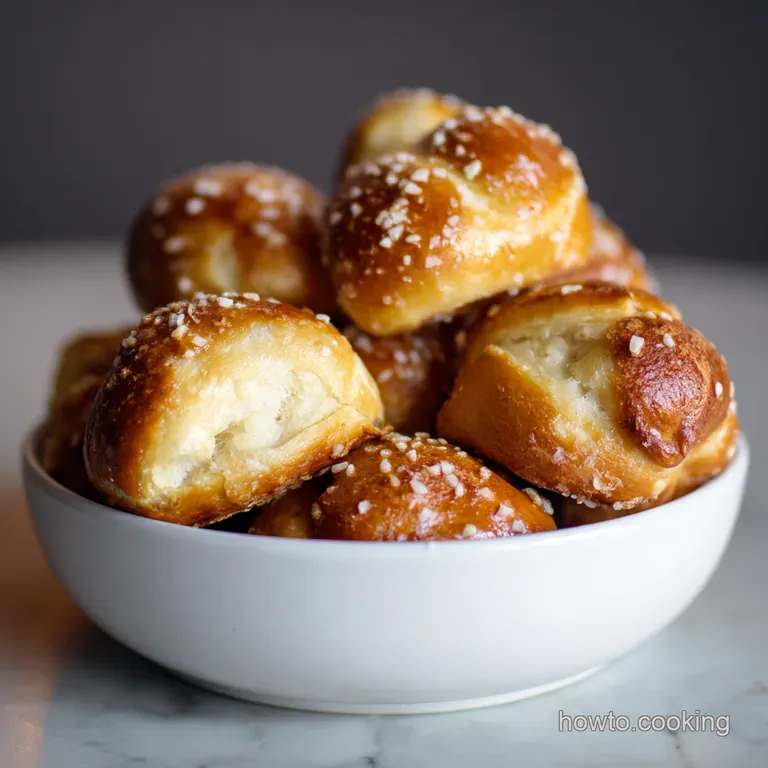 Golden Brown Goodness: Homemade Soft Pretzel Bites