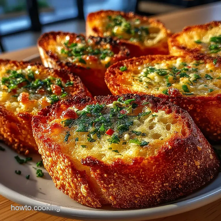 Ultimate Garlic Bread Crostini Recipe Crispy Homemade Bites