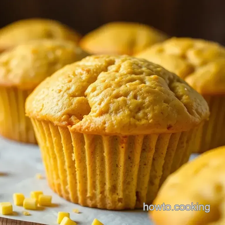 Golden Goodness: Classic Sweet Corn Muffins