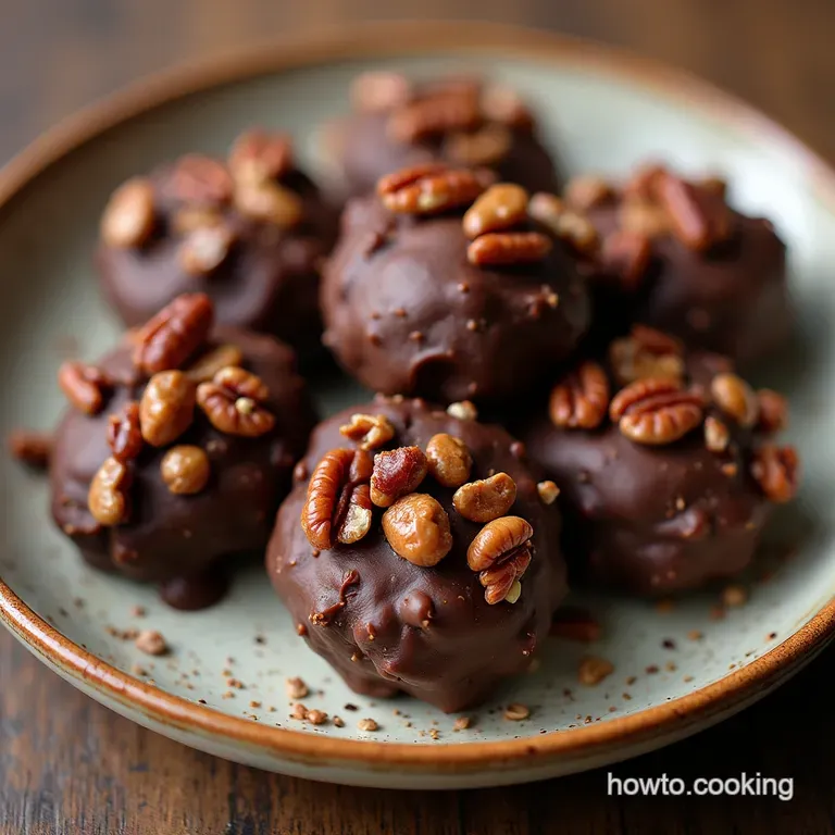 Best Chocolate Pecan Turtle Clusters Recipe Gooey Easy